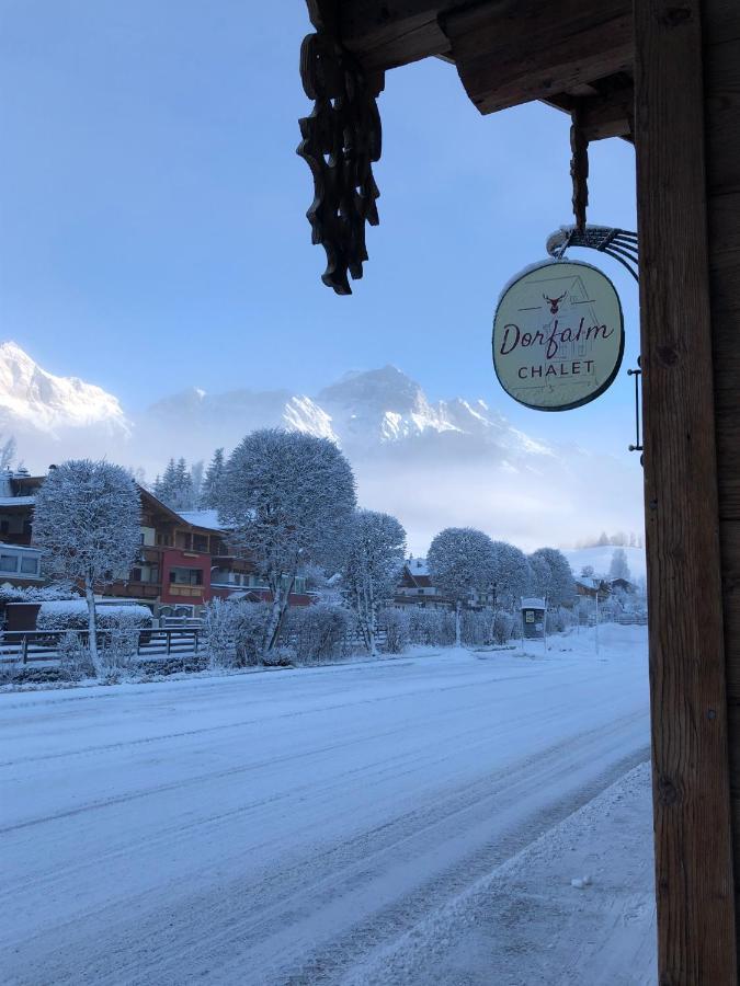 Chalet Dorfalm Maria Alm am Steinernen Meer Bagian luar foto