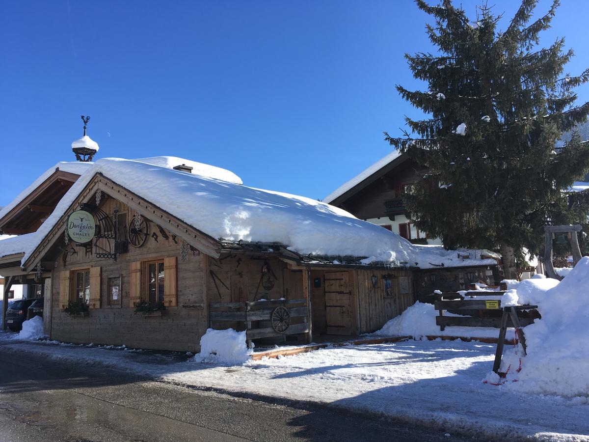 Chalet Dorfalm Maria Alm am Steinernen Meer Bagian luar foto